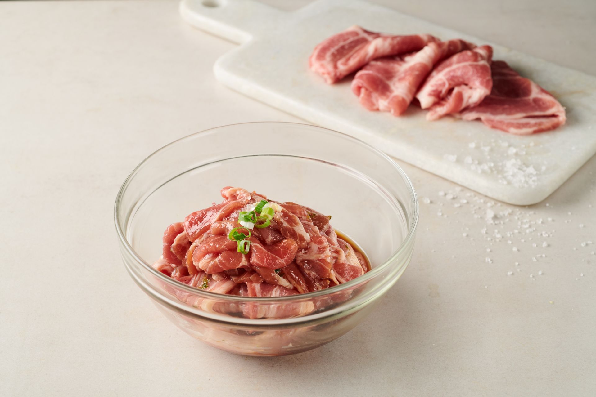 究好豬 蔥鹽梅花肉片 調理品2