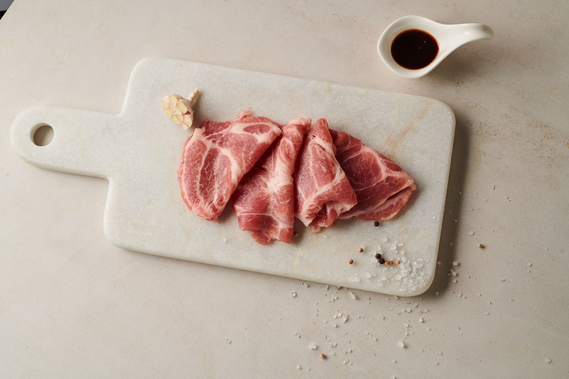 究好豬 蒜味梅花肉片 調理品8