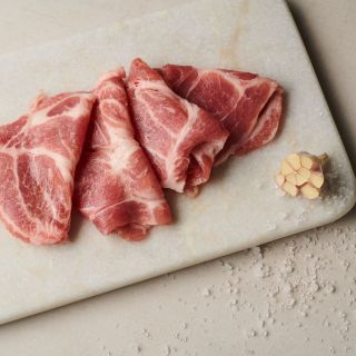 究好豬 蒜味梅花肉片 調理品1